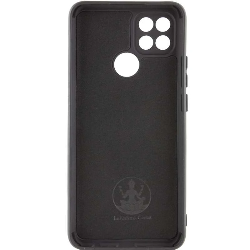 Чохол Silicone Case Lakshmi з закритою камерою на Oppo A15s / A15 – Чорний / Black. Фото 4 з 9