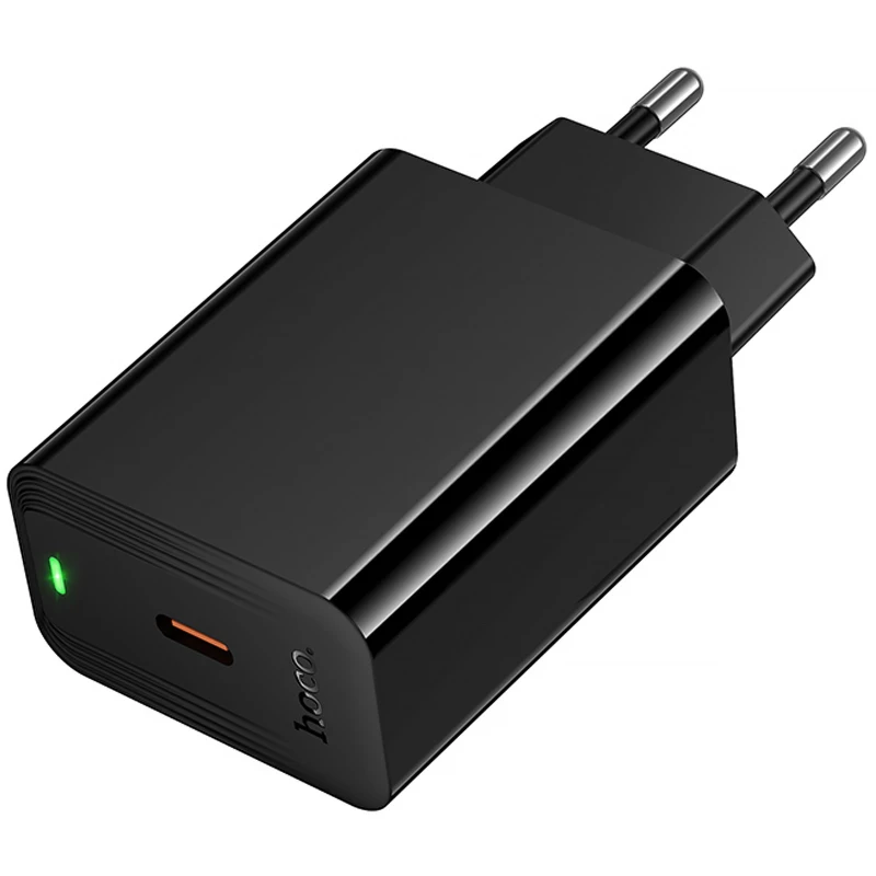 СЗУ Hoco CS93A Leader 20W (1USB-C) – Black. Фото 3 из 6