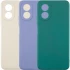 Цветной силиконовый чехол с защитой камеры для Oppo A98 фото 2 из 2