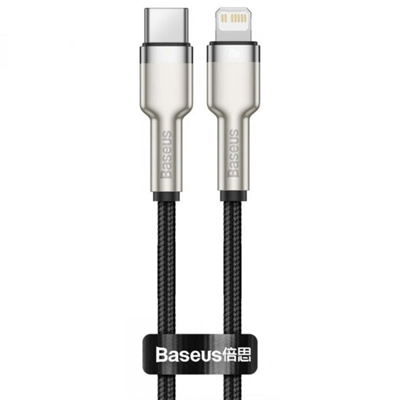 Дата кабель Baseus Cafule Series Metal Type-C to Lightning PD 20W (0.25m) (CATLJK-0) фото 1 з 1