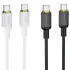 Дата кабель Hoco X128 Benefit Type-C to Type-C 60W (1m) фото 1 из 1