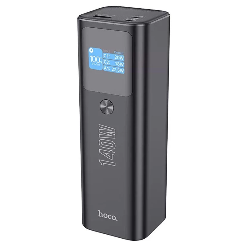 

Портативний зарядний пристрій Power Bank Hoco Q17 Electric PD140W 25000 mAh (Black)