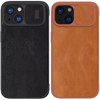 Шкіряний чохол-книжка Nillkin Qin Pro Camshield для Apple iPhone 15 (6.1") фото 1 Шкіряний чохол-книжка Nillkin Qin Pro Camshield для Apple iPhone 15 (6.1") фото 1 з 1