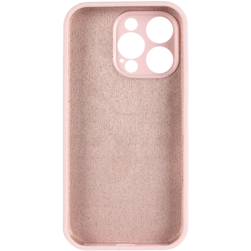 Чохол Silk Full Camera Protective (AA) NO LOGO для Apple iPhone 13 Pro (6.1") – Рожевий / Chalk Pink. Фото 4 з 10