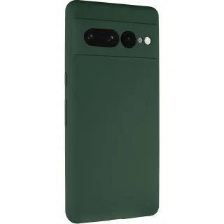 Чехол Silicone Case Lakshmi Premium з закритою камерою на Google Pixel 7 Pro — Зеленый / Cyprus Green