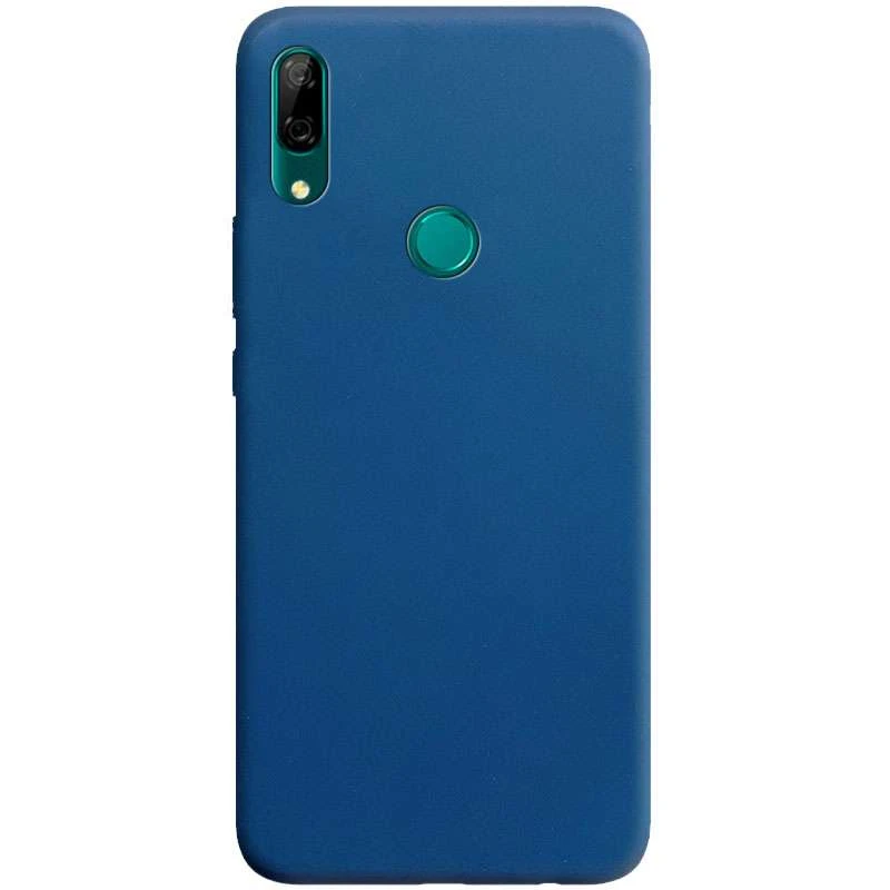 

Кольоровий силіконовий чохол на Huawei P Smart Z (Синій)