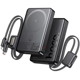 Портативное ЗУ Power Bank Hoco Q56 Premium PD20W с БЗУ with cable 10000 mAh фото 1 из 1