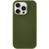 Чохол з закритим низом Silicone Case на Apple iPhone 16 Pro Max – Зелений / Dark Olive. Фото 18 з 21