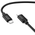 Дата кабель Hoco X122 Benefit Type-C to Lightning 27W (1m) – Black. Фото 2 з 5