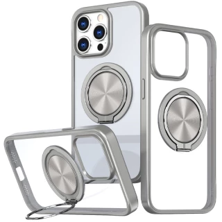 TPU+PC чехол с магнитом и кольцом для Apple iPhone 15 Pro (6.1") фото 1 из 1