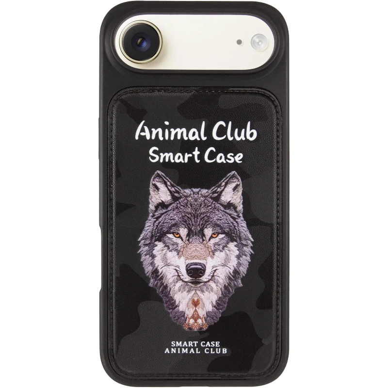 TPU+PC чохол Animal Club для Apple iPhone 17 Air (6.5") – Black. Фото 4 з 8