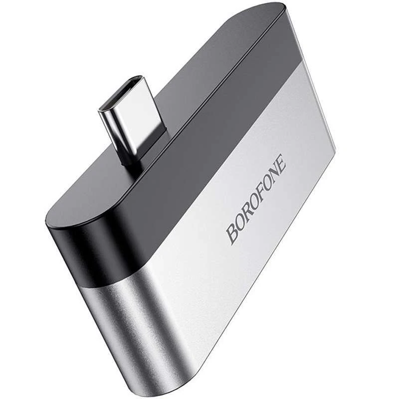 

Перехідник Borofone DH2 Type-C to HDMI+USB3.0