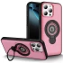 TPU+Textured PC Magnet для Apple iPhone 12 (6.1") – Pink. Фото 1 з 5