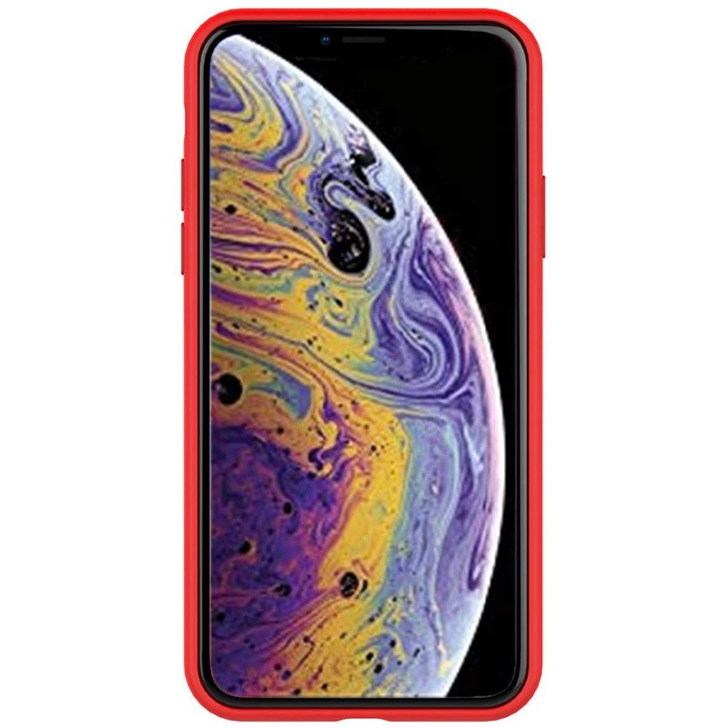 Чохол з закритим низом Silicone Case на Apple iPhone 7 plus / 8 plus – Червоний / Red. Фото 2 з 3
