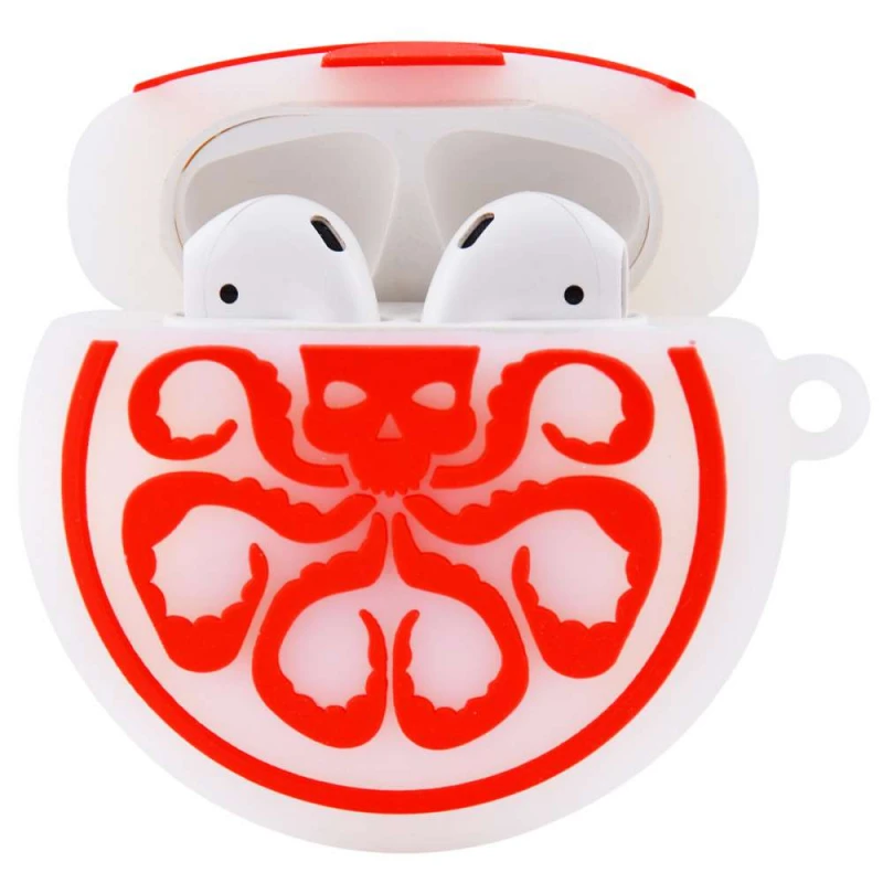 Силіконовий футляр Luminescent Hero для навушників AirPods – Hydra. Фото 2 з 3