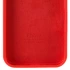 Чехол Silicone Case с закрытым низом для Apple iPhone 17e (6.1") – Красный / Red. Фото 4 из 6