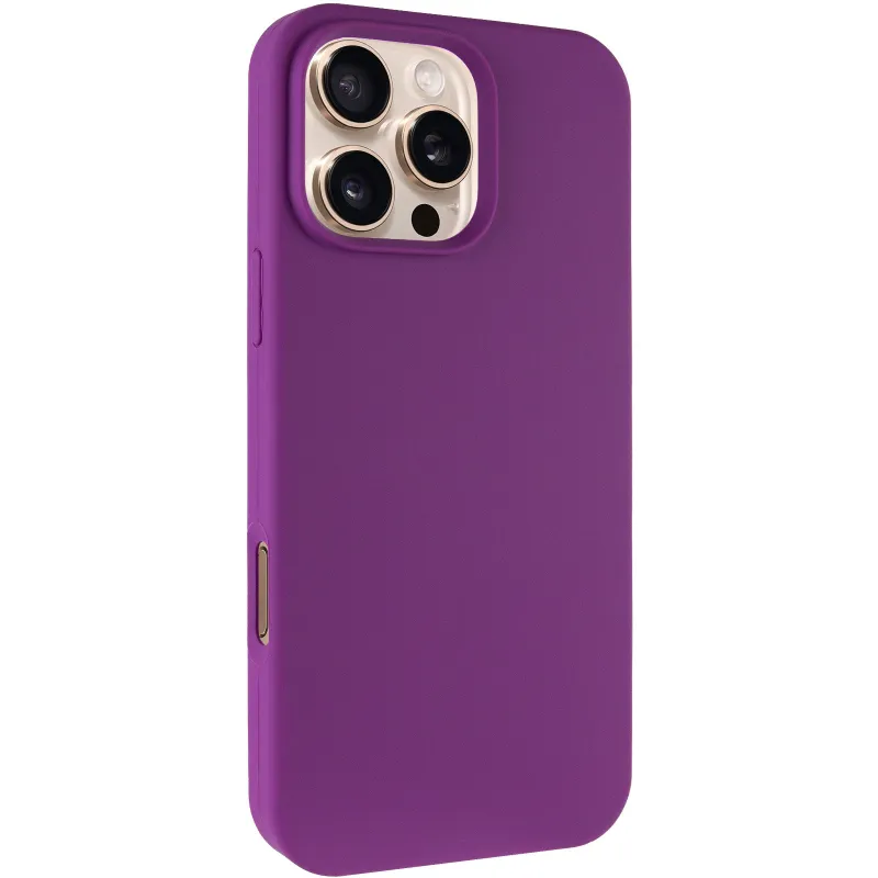 Чехол Silk Full Protective (AA) NO LOGO для Apple iPhone 16 Pro Max – Фиолетовый / Grape. Фото 1 из 7