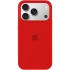 Чехол Silicone Case (AA) Logo with MagSafe для Apple iPhone 17 Pro Max (6.9") – Красный / Red. Фото 5 из 11