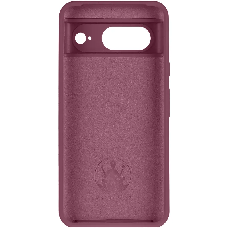 Чохол Silicone Case Lakshmi Premium із закритою камерою для Google Pixel 8a – Бордовий / Plum. Фото 4 з 6