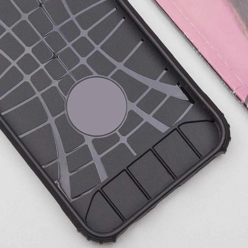 Протиударний чохол з посиленими кутами Immortal на Xiaomi Poco C75 – Сірий / Metal slate. Фото 3 з 3