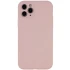 Чехол с защитой камеры Silicone Case для Apple iPhone 12 Pro (6.1") – Розовый / Pink Sand. Фото 1 из 2