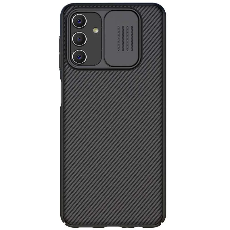 

Карбована накладка Nillkin зі шторкою для камери на Samsung Galaxy A04s (Чорний / Black)