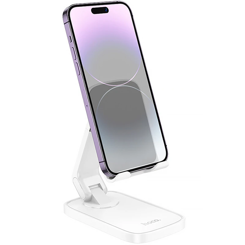 Подставка для телефона Hoco HD8 Blackfish – White. Фото 2 из 3