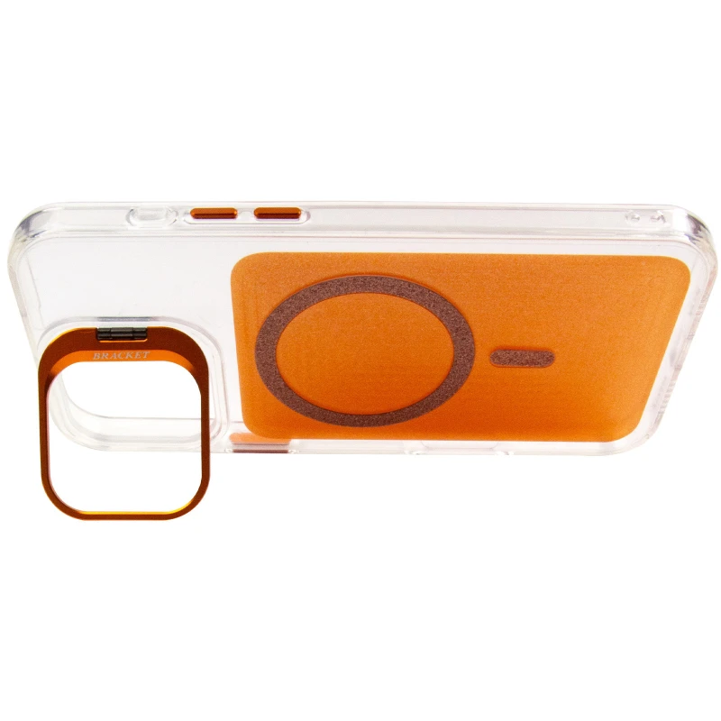 Чохол TPU+PC Jewel Sparkle with MagSafe для Apple iPhone 16 Pro Max – Orange Sparkle. Фото 7 з 7