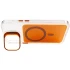 Чохол TPU+PC Jewel Sparkle with MagSafe для Apple iPhone 16 Pro Max – Orange Sparkle. Фото 7 з 7