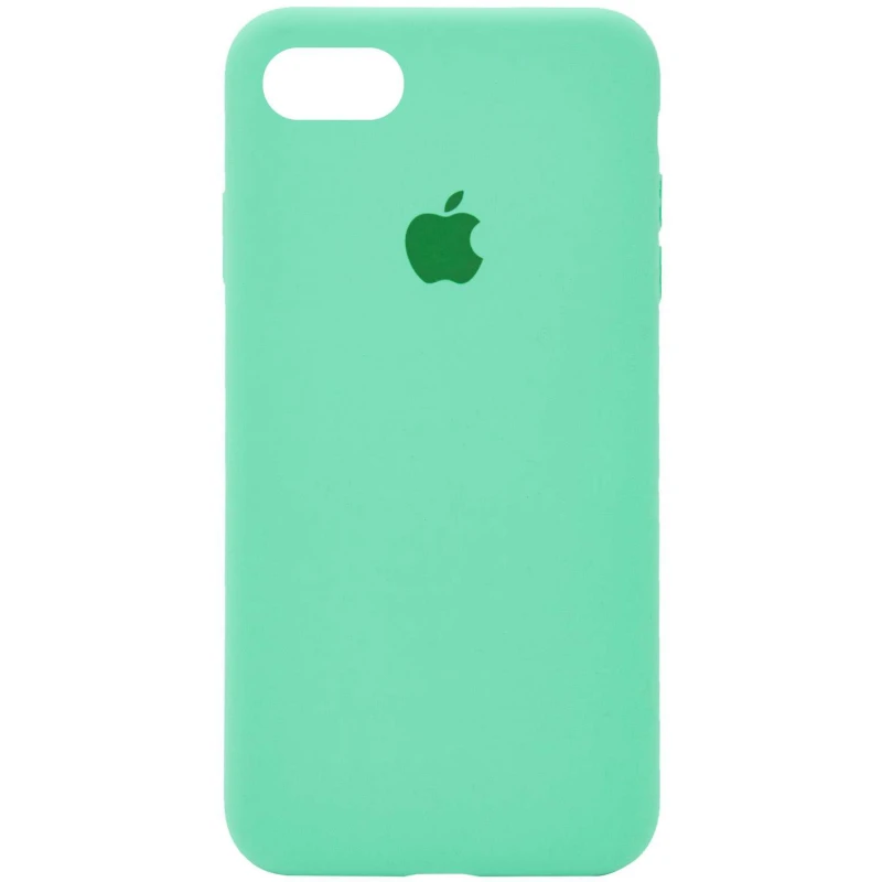 

Чехол Silicone Case с закрытым низом для Apple iPhone 7 / 8 (4.7") (Зеленый / Spearmint), Зелений / spearmint