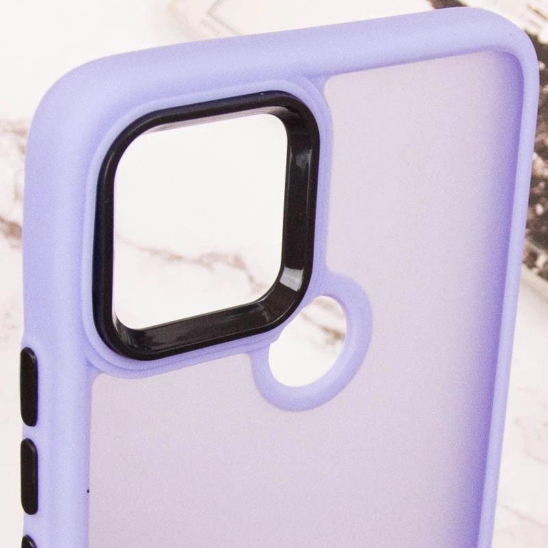 Чохол TPU+PC Lyon Frosted на Oppo A15s / A15 – Purple. Фото 5 з 7