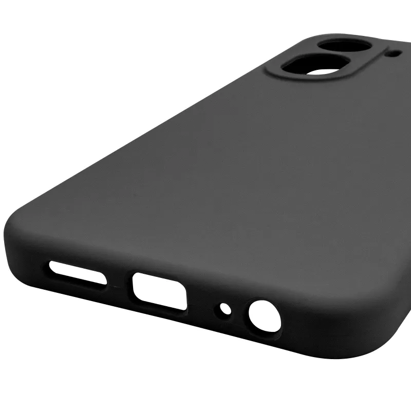 Чехол Silicone Case Lakshmi Premium з закритою камерою на Xiaomi Redmi A7 Pro 4G – Черный / Black. Фото 6 из 7