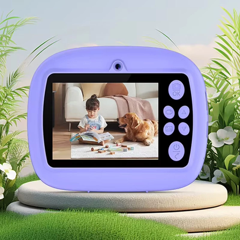 Дитяча фотокамера моментальним друку Animals – Purple. Фото 5 з 6