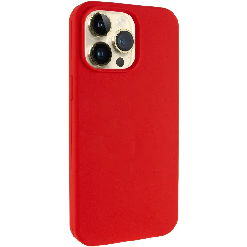 Чехол Silk Full Protective (AA) NO LOGO для Apple iPhone 14 Pro Max (6.7") – Красный / Red. Фото 2 из 10
