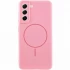 Силіконовий чохол Lakshmi MagFit з захистом камери для Samsung Galaxy S21 FE – Рожевий / Light pink. Фото 1 з 4