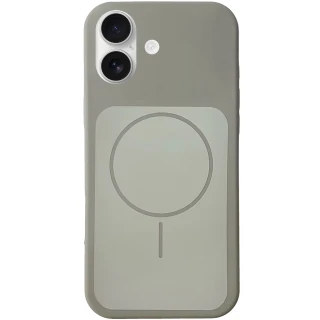 Чехол Silk Duo Color (AA) NO LOGO with Magnetic Fit для Apple iPhone 17 (6.3") фото 1 из 2
