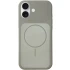 Чехол Silk Duo Color (AA) NO LOGO with Magnetic Fit для Apple iPhone 17 (6.3") – Gray. Фото 2 из 2