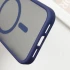 TPU+PC с металлическими кнопками и MagSafe для Apple iPhone 16 Pro – Синий. Фото 9 из 9