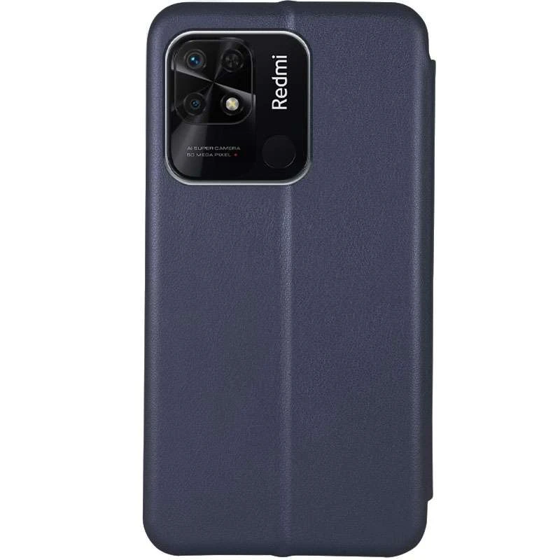 Чохол-книжка класичний на Xiaomi Redmi 10C – Темно-синій. Фото 2 з 3