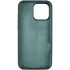 Чохол з закритим низом Silicone Case на Apple iPhone 16 Pro Max – Зелений / Forest green. Фото 5 з 7