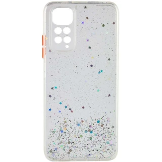 Чехол с блестками и защитой камеры для Xiaomi Redmi Note 11 Pro 4G/5G фото 1 из 8