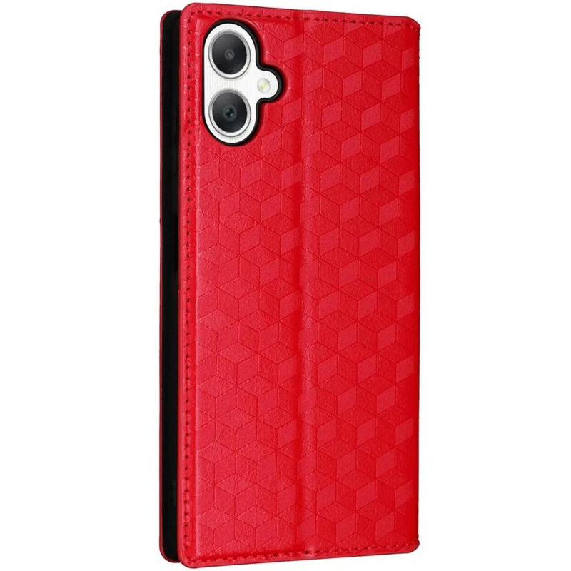Шкіряний чохол-книжка Rhombus Book для Samsung Galaxy A07 – Red. Фото 2 з 5