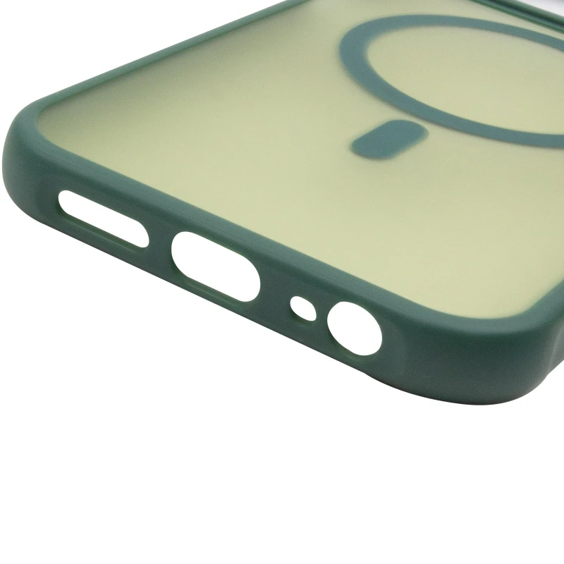 Чехол TPU Bloom with Magnetic Fit для Xiaomi Redmi 15C (EU) – Green. Фото 7 из 8