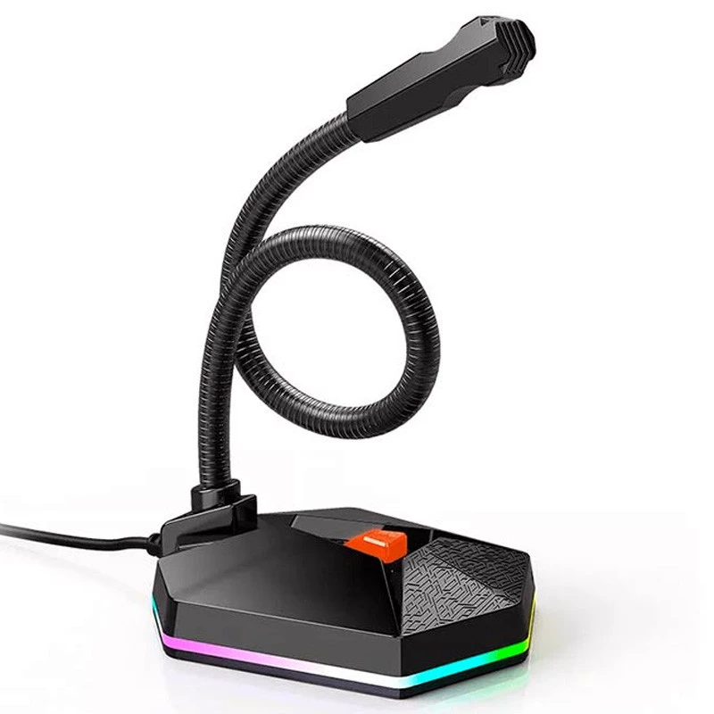 

Ігровий мікрофон Meetion MT-MC13 RGB (Чорний)