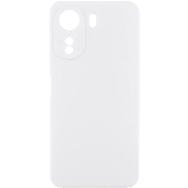 Чехол Silicone Case Lakshmi Premium з закритою камерою на Xiaomi Redmi 15 (Global) – Белый / White. Фото 1 из 1