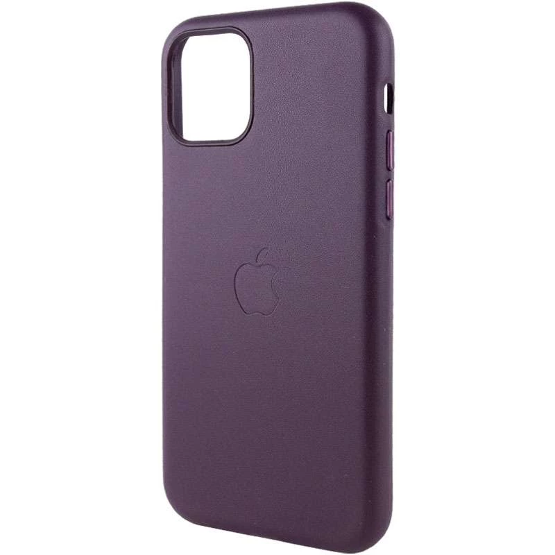 Кожаный чехол Silicone Case Soft для Apple iPhone 11 Pro Max (6.5") – Dark Cherry. Фото 5 из 9