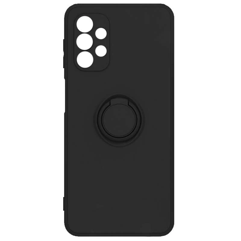 

Чохол Candy Ring з кільцем та захистом камери на Samsung Galaxy A72 4G / A72 5G (Чорний / Black)