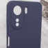 Чохол Silicone Case Lakshmi Plus з закритою камерою на Xiaomi Redmi 13C – Синій / Midnight Blue. Фото 11 з 12