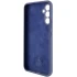Чехол Silicone Case Lakshmi Premium з закритою камерою на Samsung Galaxy A34 5G – Темно-синий / Midnight blue. Фото 8 из 10
