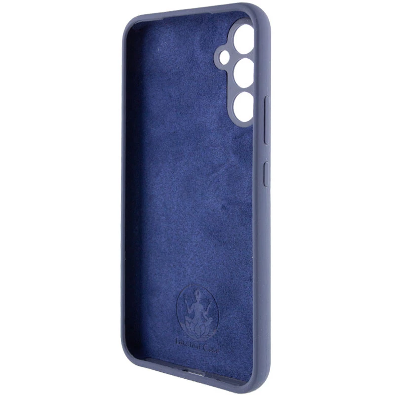 Чохол Silicone Case Lakshmi Premium з закритою камерою на Samsung Galaxy S24 FE – Темно-синій / Midnight blue. Фото 10 з 17